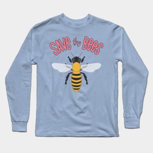 save the bees Long Sleeve T-Shirt